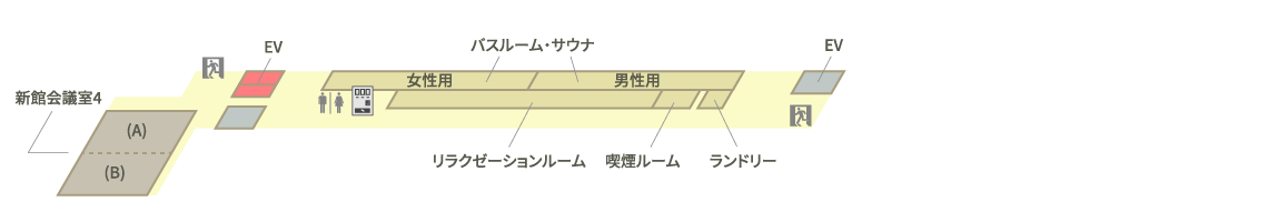 4F Relaxation Floor map