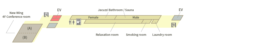 4F Relaxation Floor map